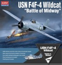 Academy 1/48 USN F4F-4 Wildcat - Battle of Midway thumbnail