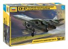 Zvezda 1/48 Russian Fifth-Generation Fighter SU-57 thumbnail