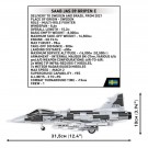COBI SAAB JAS 39 Gripen E - 480 deler - svensk utgave thumbnail