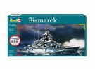 Revell Startsett 1/1200 Bismarck thumbnail