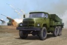 Trumpeter 1/35 Russian 9P138 Grad-1 on Zil-131 thumbnail