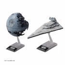 Revell/Bandai Death Star II and Star Destroyer thumbnail
