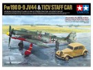 Tamiya 1/48 Fw190 D-9 JV44 and 11CV Staff Car thumbnail