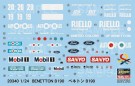 Hasegawa 1/24 Benetton B190 thumbnail