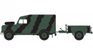 Airfix plastbyggesett 1/76 LWB Land Rover and Trailer (Hard Top) A02324 thumbnail