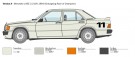 Italeri 1/24 Mercedes-Benz 190E 2.3 16v thumbnail