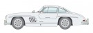 Italeri 1/24 Mercedes-Benz 300 SL Gullwing thumbnail