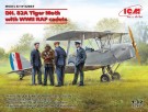 ICM 1/32 DH. 82A Tiger Moth with WWII RAF cadets thumbnail