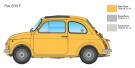 Italeri 1/12 Fiat 500F Upgraded Edition thumbnail
