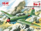 ICM 1/72 WWII Soviet Light Bomber Su-2 thumbnail