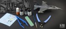 Italeri Startsett 1/72 F-16 C/D Night Falcon - Complete Set For Modeling thumbnail