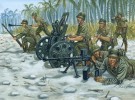 Italeri Infanterisett 1/72 Japanese M92 Light Howitzer and AT Team WWII thumbnail
