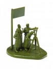 Zvezda 1/72 Soviet Headquarters in Winter Uniform Snap Kit thumbnail