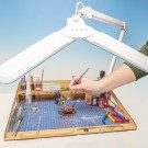 Lightcraft Allsidig LED arbeidslampe med to lyshoder thumbnail