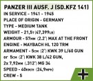 COBI Panzer III Ausf. J - 780 deler thumbnail