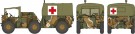 Tamiya 1/35 U.S. 6x6 Ambulance Truck M792 Gama Goat thumbnail