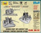 Zvezda 1/72 German Heavy Anti-Aircraft Gun 88mm Flak 36/37 thumbnail
