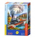 Castorland Train Crossing 200 Brikker thumbnail