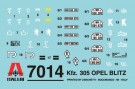 Italeri 1/72 Kfz. 305 Opel Blitz thumbnail