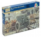 Italeri 1/72 Russian ZIS 3 AT Gun w/Servants No 6097 thumbnail