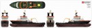 Turkmodels 1/72 Nordic Emergency Tugboat med LED-sett thumbnail