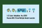 HobbyBoss 1/72 Russian BM-21 Grad Multiple Rocket Launcher thumbnail