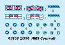 Trumpeter 1/350 HMS Cornwall thumbnail