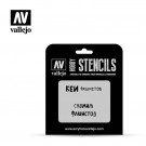Vallejo Stencils Soviet Slogans WWII No.1 1/35 thumbnail
