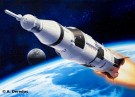 Revell 1/144 Apollo 11 Saturn V Rocket thumbnail
