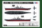 HobbyBoss 1/350 USS Missouri BB-63 thumbnail