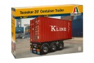 Italeri 1/24 Tecnokar 20 Container Trailer thumbnail