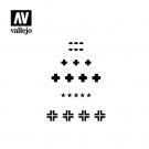 Vallejo Stencils Assorted German WII Tank Markings 1/35 thumbnail
