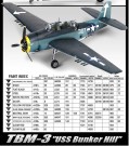 Academy 1/48 TBM-3 - USS Bunker Hill thumbnail