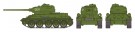 Tamiya 1/48 Russian Medium Tank T-34/85 thumbnail