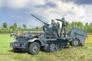 Italeri 1/35 Sd. Kfz. 10/4 with Flak 30 and Crew thumbnail