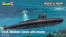 Revell 1/253 S.S.B. Abraham Lincoln with interior thumbnail