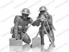 ICM 1/35 WWII British Vickers MG Crew thumbnail