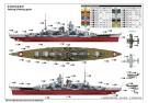 Trumpeter 1/200 German Scharnhorst Battleship thumbnail