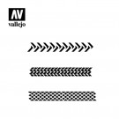Vallejo Stencils Tyre Markings 1/35 thumbnail