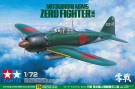 Tamiya 1/72 Mitsubishi A6M5 Zero Fighter (Zeke) thumbnail