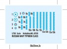 HobbyBoss 1/700 Russian Navy Typhoon Class thumbnail