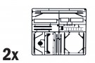Italeri 1/24 Tecnokar Trailer with 20 Tank thumbnail