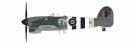 Airfix 1/72 Eurofighter Typhoon FGR.4 Moggy and Hawker Typhoon Mk.Ib thumbnail