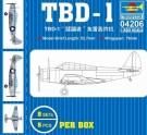 Trumpeter 1/200 TBD-1 (5stk.) thumbnail