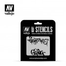 Vallejo Stencils Street Art No.2 1/35 thumbnail