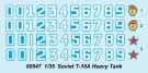 Trumpeter 1/35 Soviet T-10A Heavy Tank thumbnail