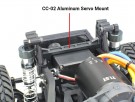 22002 Tamiya CC-02 Aluminum Servo Mount thumbnail