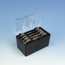 Pannebånd med forstørrelsesglass og LED-lys (4 Linser) thumbnail