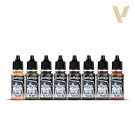 Vallejo Model Color Waffen-SS Camouflage Set 8x18ml thumbnail