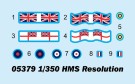 Trumpeter 1/350 HMS Resolution thumbnail